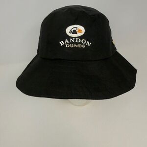 Zero Restrictions Bandon Dunes Gore-Tex Bucket Hat Black Outdoor Sun Protection